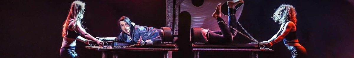 An escape act on a Branson stage