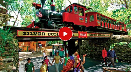 The Silver Dollar City steam train
